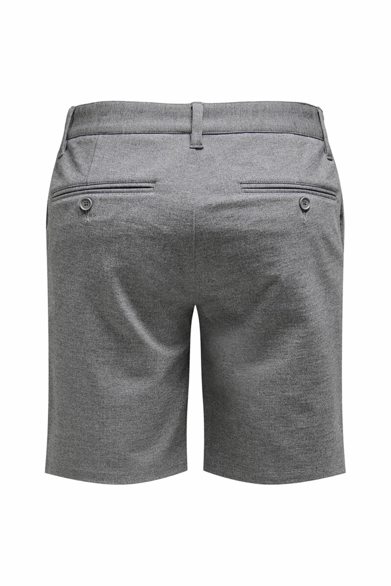 chinos Shorts - Mezcla gris - Imagen 3