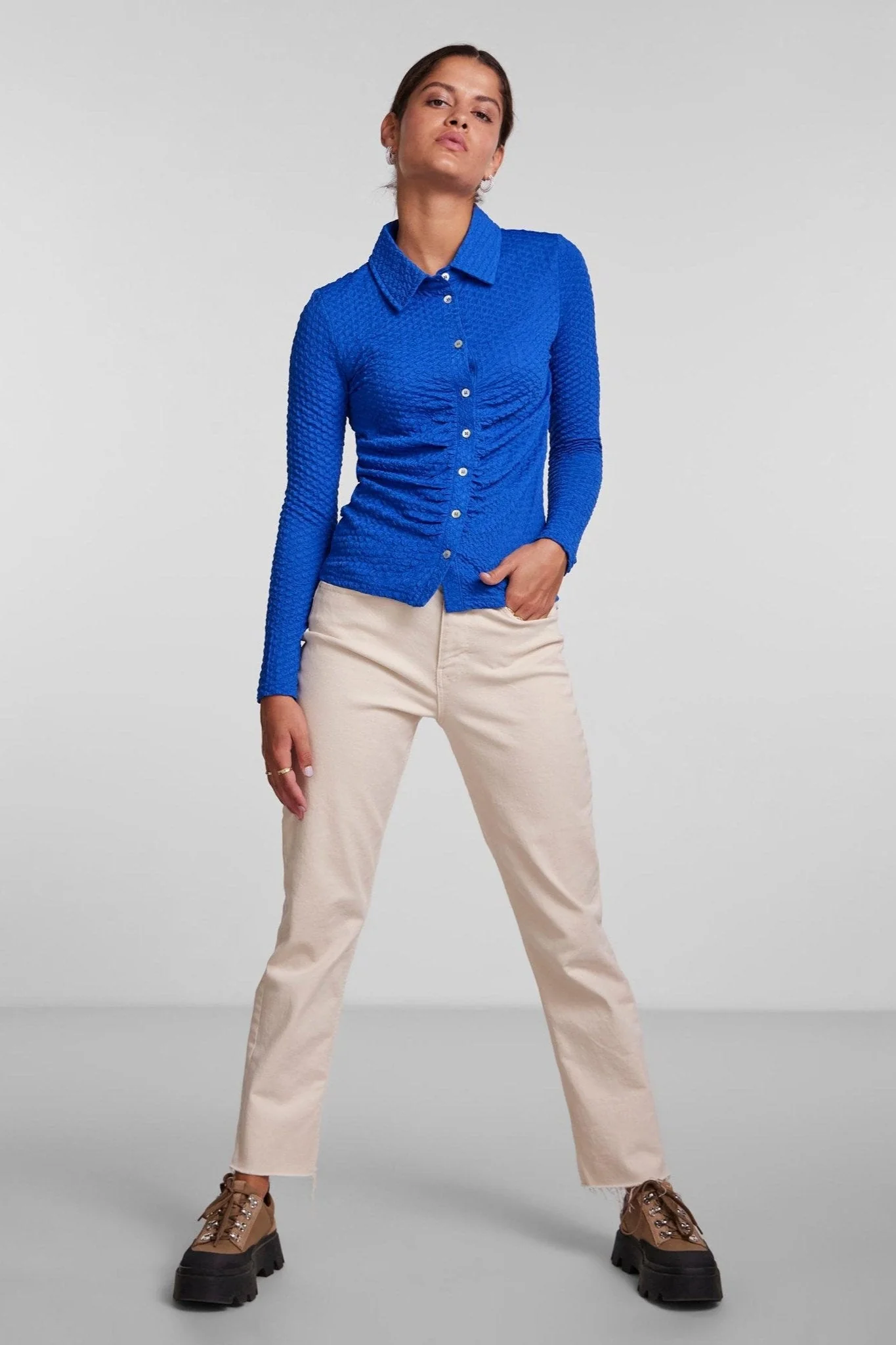 Maki Bluse - Princess Blue - Imagen 3