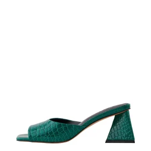 Anlise Croco Sandal - periquito