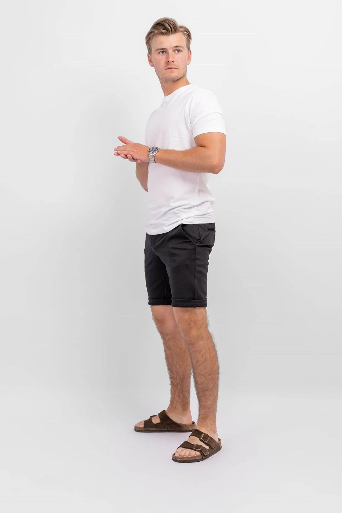 chinos Shorts - Negro
