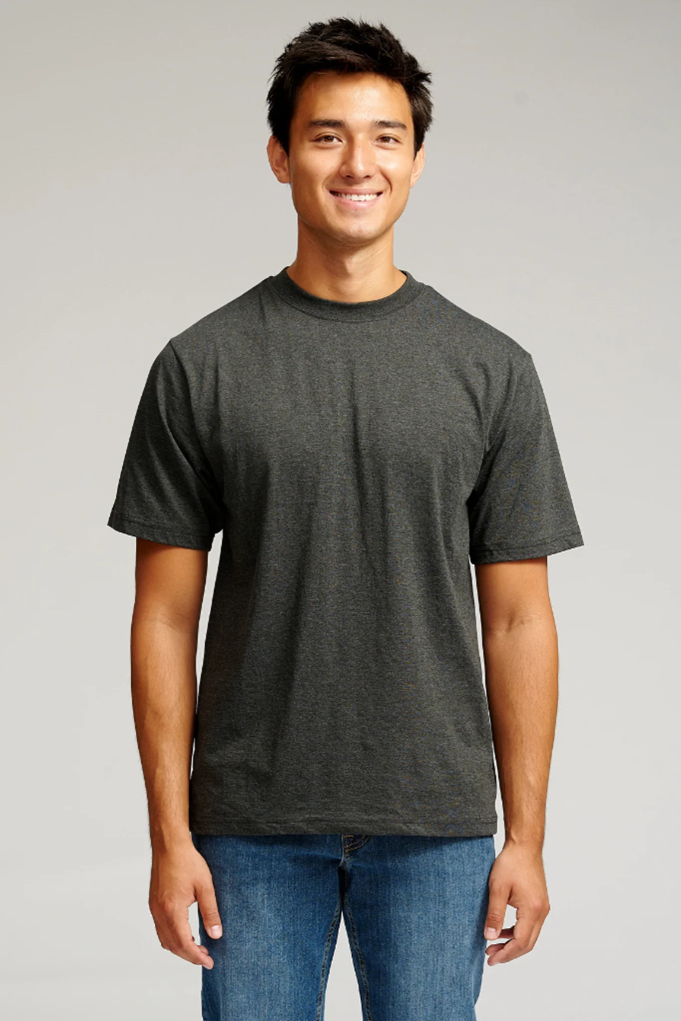 Camiseta de gran tamaño - gris oscuro