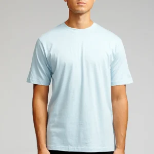 Camiseta de gran tamaño - azul cielo