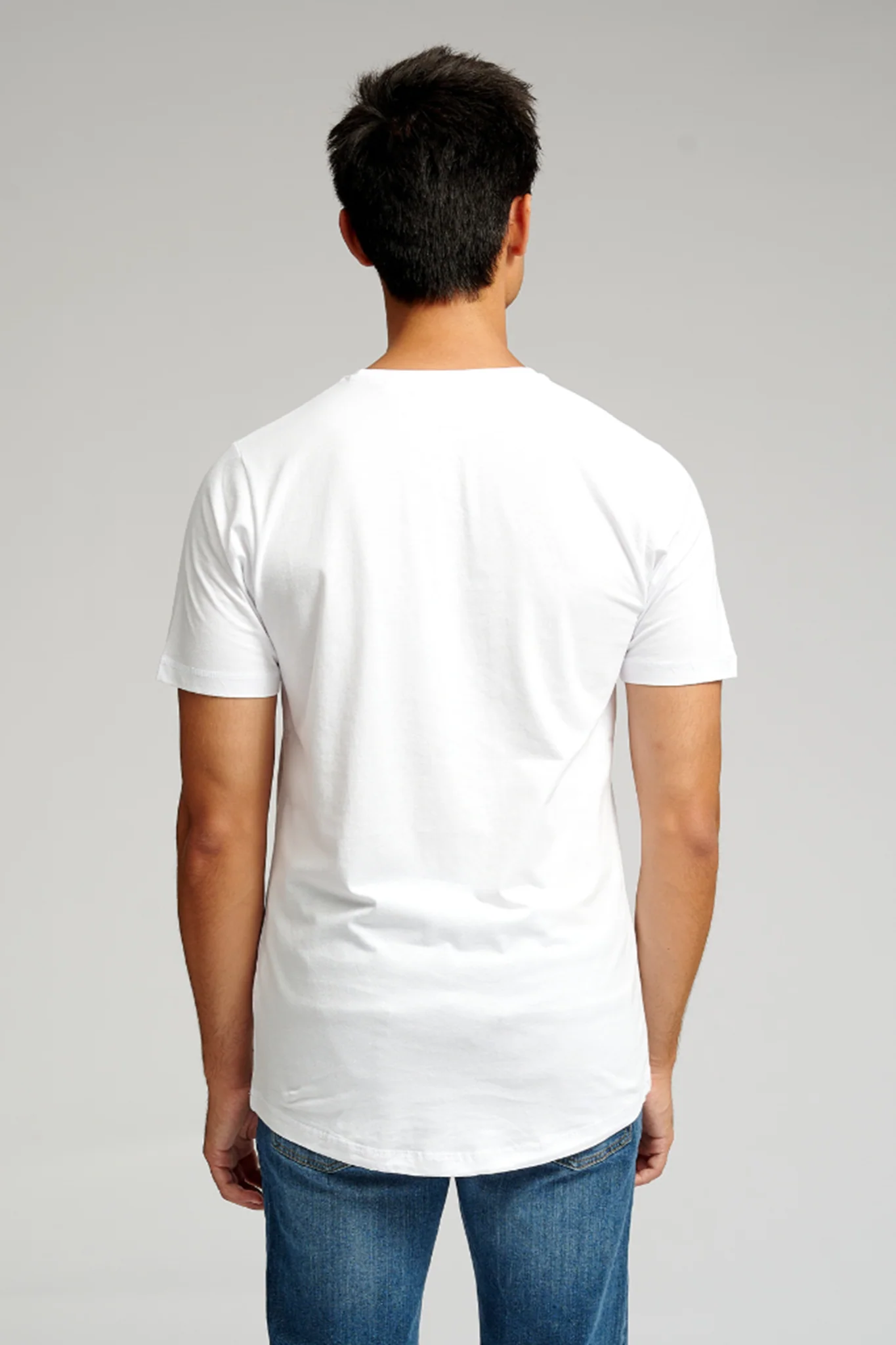 Camiseta larga - blanco - Imagen 4