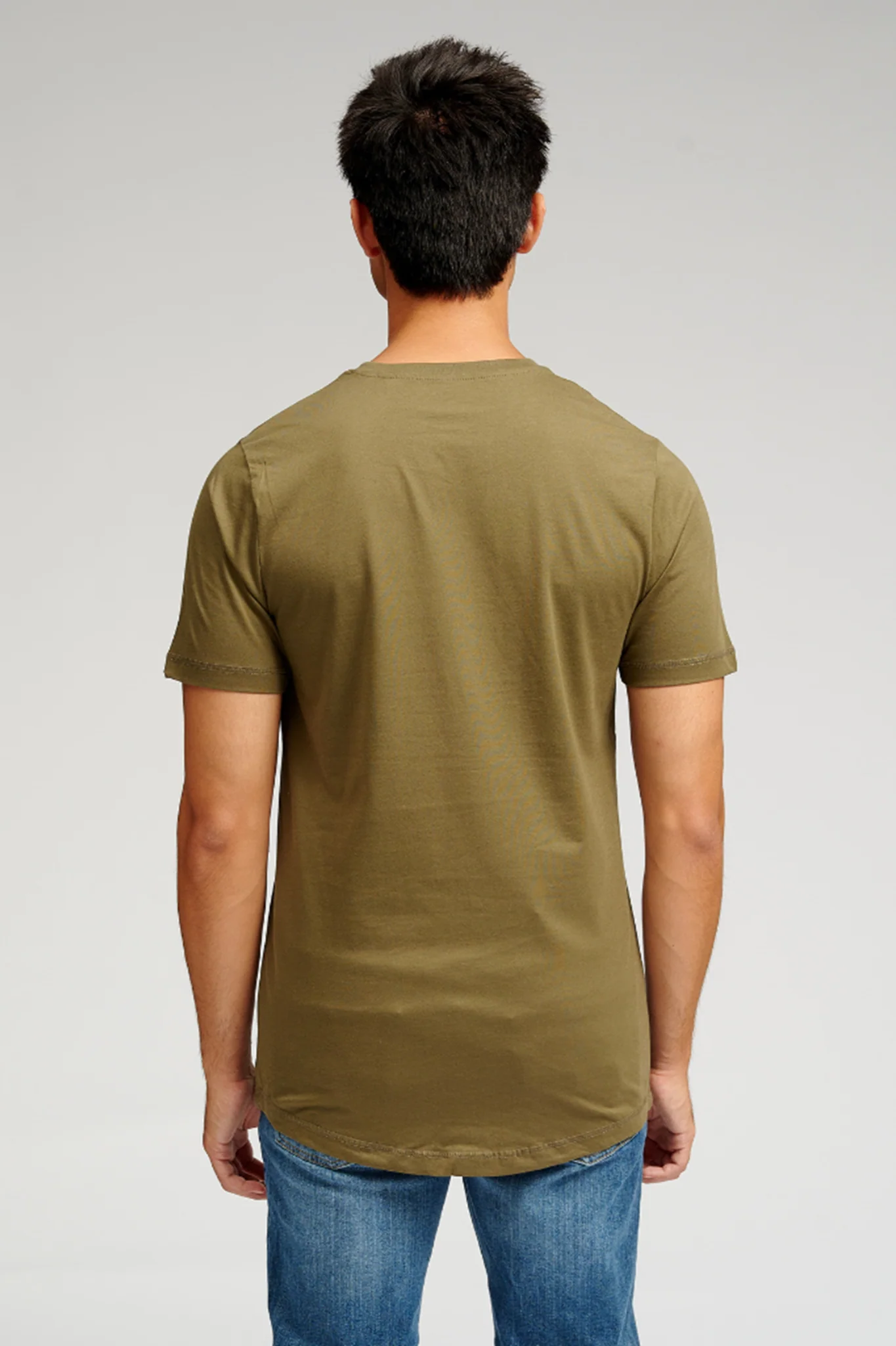 Camiseta larga - Green del ejército - Imagen 4