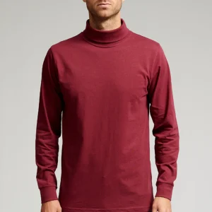 Séter de cuello en rollo - Borgoña Rojo