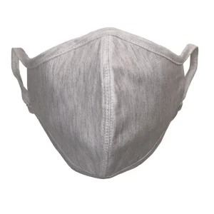 Máscara de tela - gris claro (algodón orgánico)