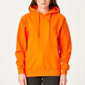 Oversized Sudadera con capucha - Naranja
