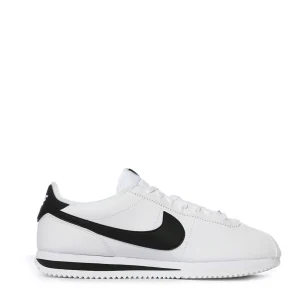 NIKE CORTEZ BLANCO NEGRO DE PIEL
