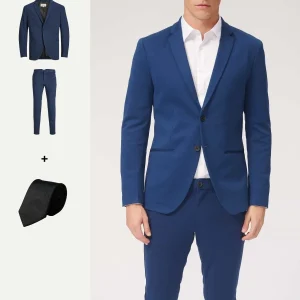 The Original Performance Suit™️ (Azul) + Corbata - Paquete (V.I.P)