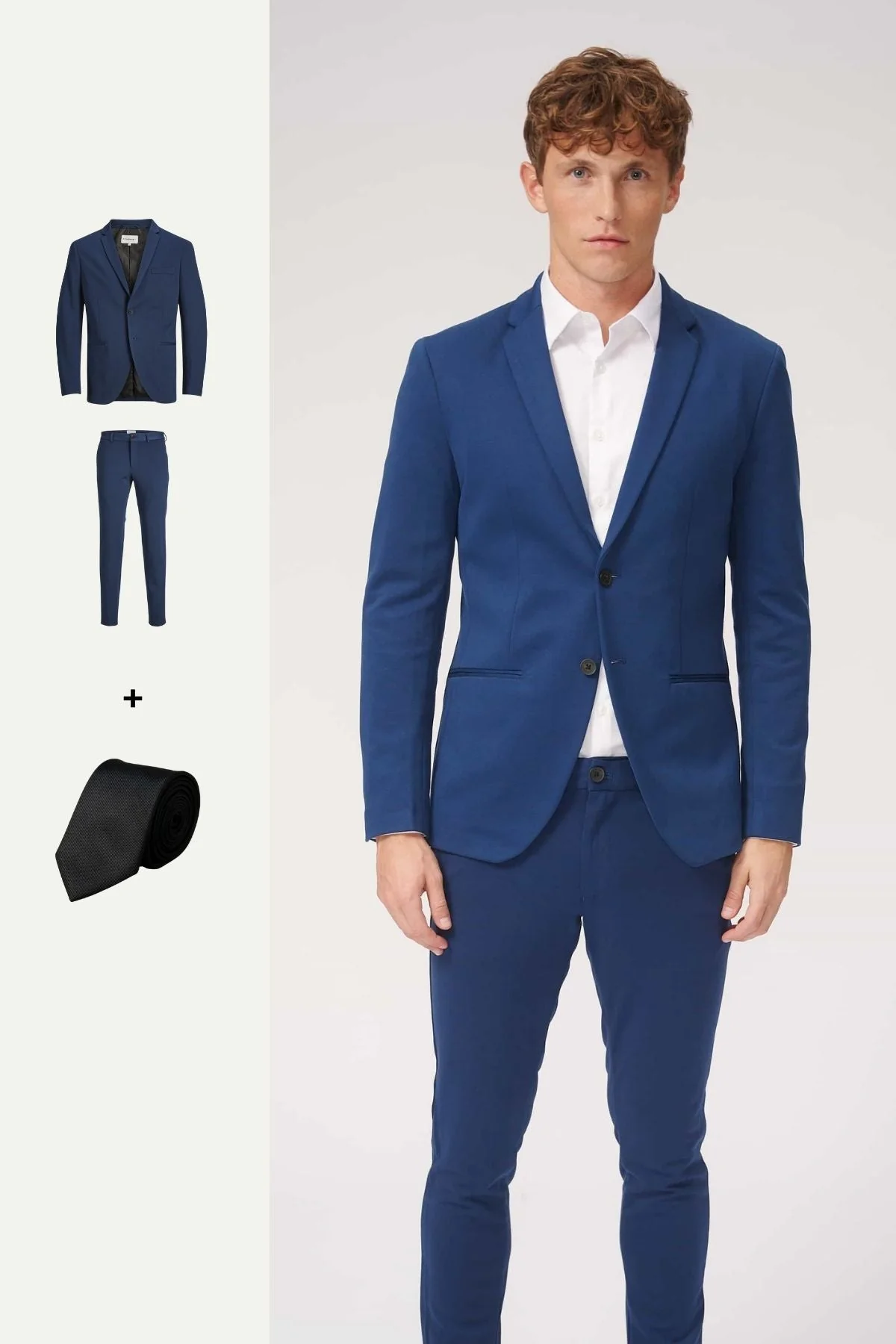 The Original Performance Suit™️ (Azul) + Corbata - Paquete (V.I.P)