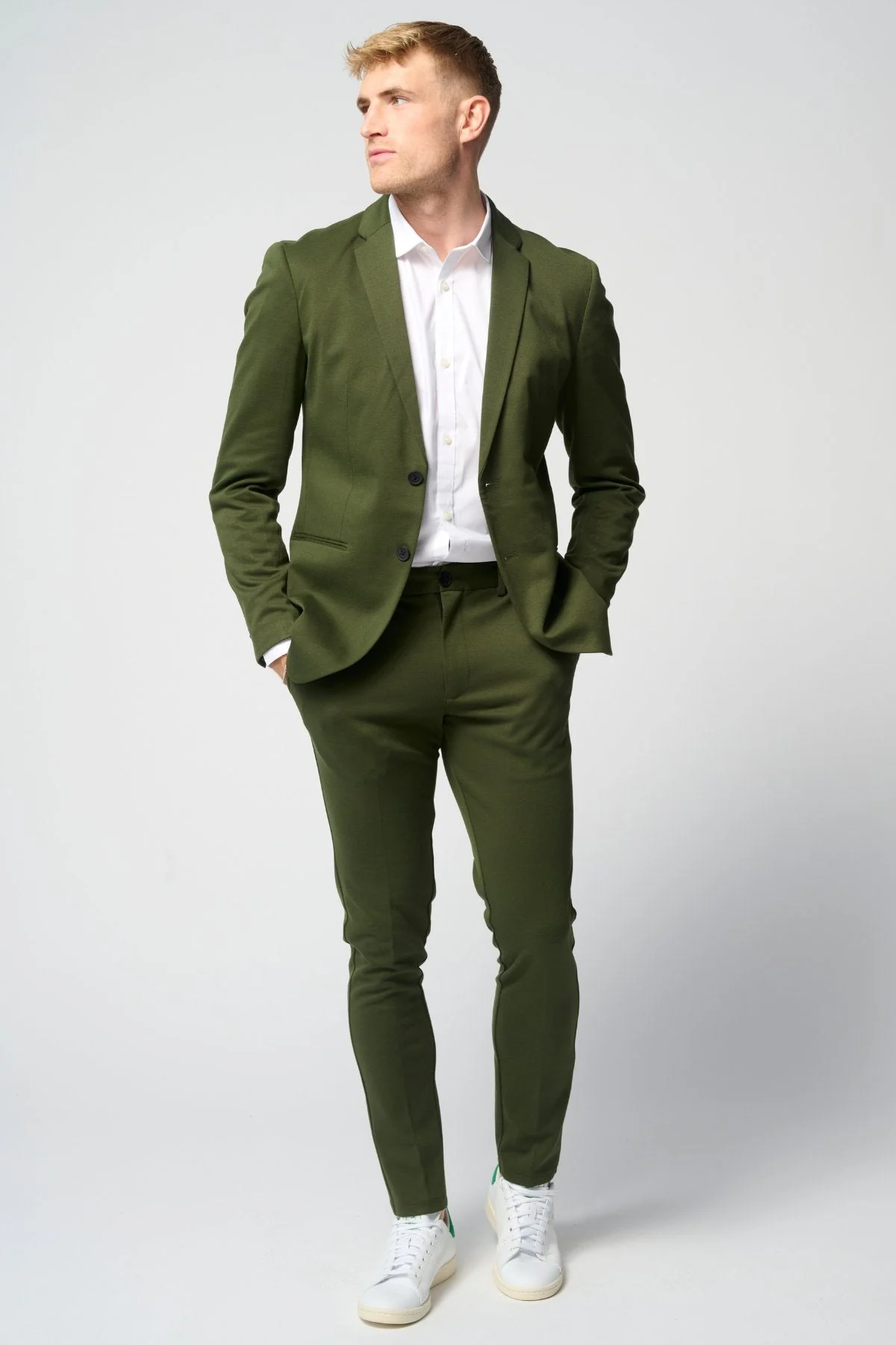Performance Suit™️ (Verde oscuro) + Performance Camisa - Paquete - Imagen 4