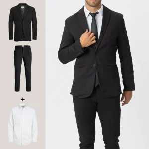 Performance Suit™️ (Negro) + Performance Camisa - Paquete