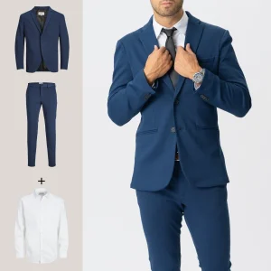 Performance Suit™️ (Azul) + Performance Camisa - Paquete