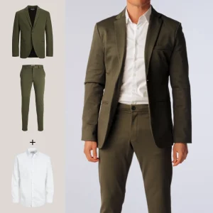 Performance Suit™️ (Verde oscuro) + Performance Camisa - Paquete