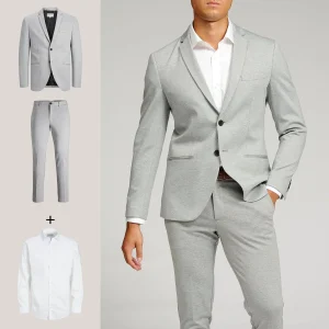 Performance Suit™️ (Gris claro) + Performance Shirt™️ - Paquete