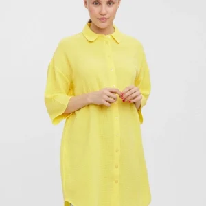 Overshirt Natali 3/4 - Amarillo