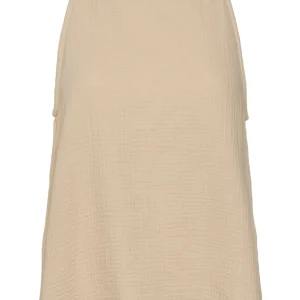 Natali Halterneck Top - Crema irlandesa