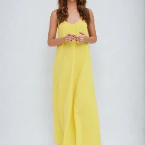 Vestido singlete Natali - Amarillo