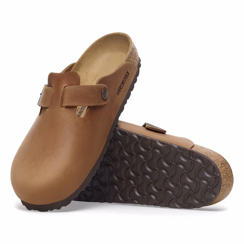Boston Oiled Leather Cognac