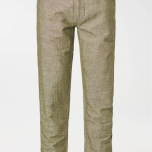 Pantalon chino lino Salsa jeans verde