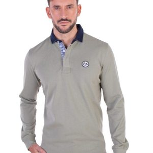 Polo manga larga La vespita verde