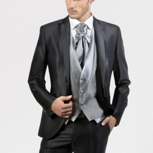 Traje Enzo Romano negro