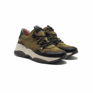 Andes Bolero Black Velour Olive