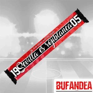 Bufanda Sevilla es Rojiblanca