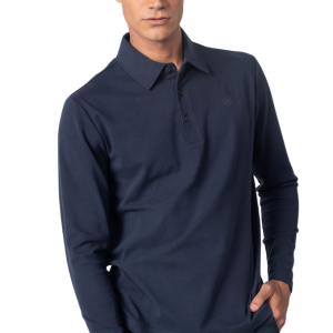 Polo camisero en punto Etiem