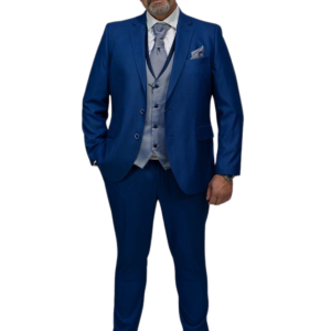Traje azul klein suit K´arte Logan
