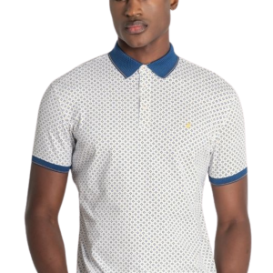 Polo estampado cuello Dos Galgos