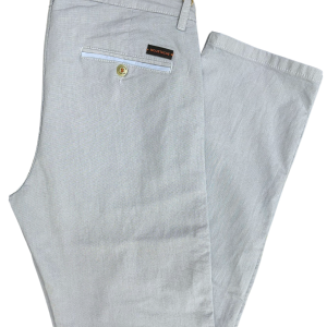 Pantalón chino recto Moustache baby blue