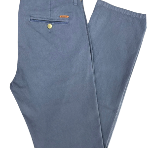 Pantalón chino recto Altea Azul