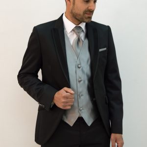 TRAJE ENZO ROMANO DOBLE BISEL LISO